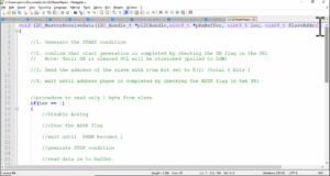 Read more about the article STM32 I2C Lecture 31 : Implementation of I2C master receive data API: Part 1