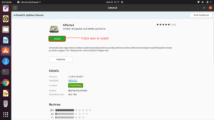 Read more about the article Linux Device Driver Programming Lecture 3- Installing Gparted application