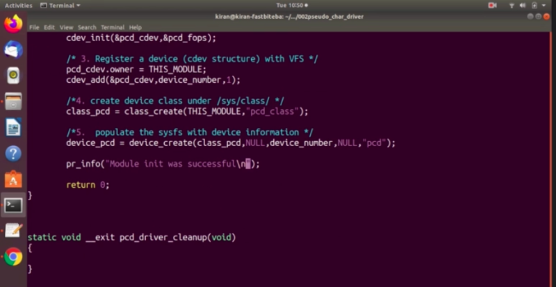 Simplified Dynamic Device Files Creation in Linux Kernel Modules