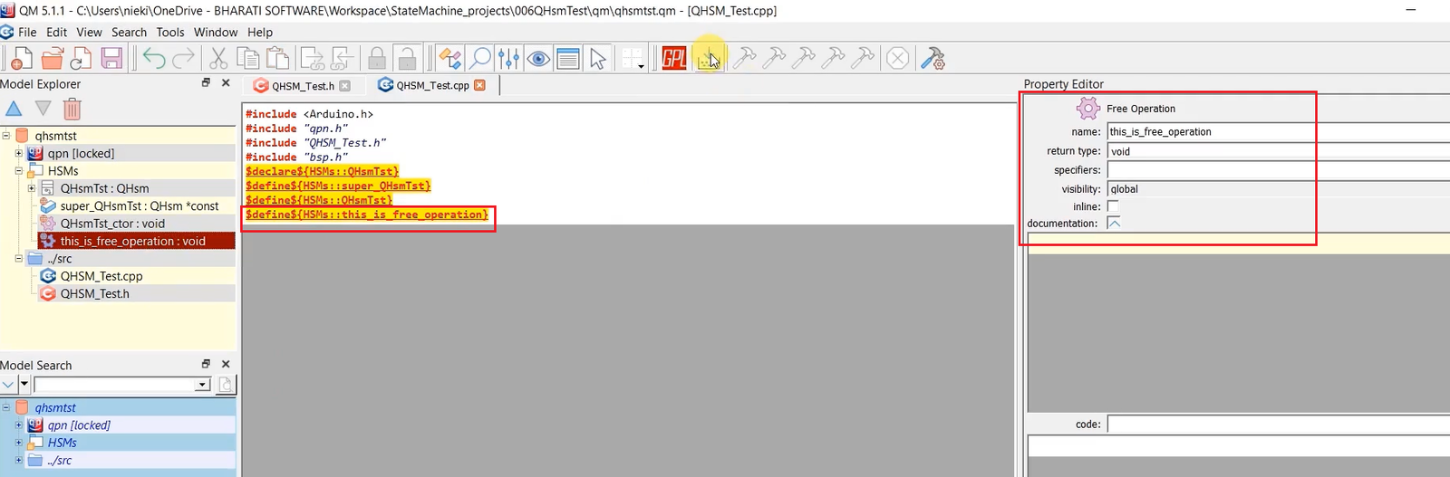 Class Operations in FSM: Adding Static and Non-static Operations