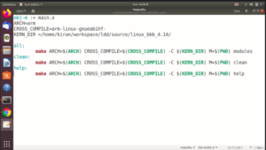 Read more about the article Linux Device Driver Programming Lecture 24- How to create Makefile