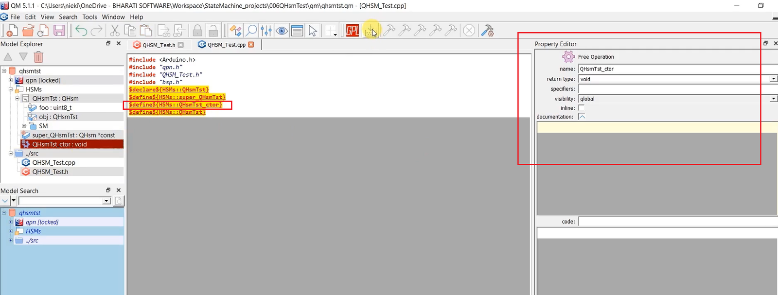 Class Operations in FSM: Adding Static and Non-static Operations