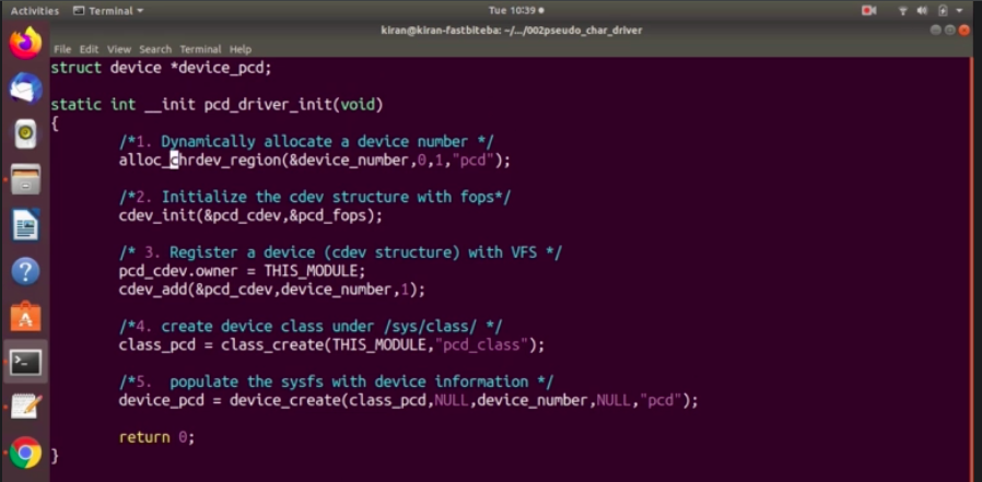 Simplified Dynamic Device Files Creation in Linux Kernel Modules