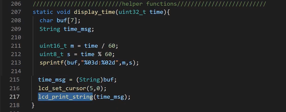 How to implement helper function? - FSM