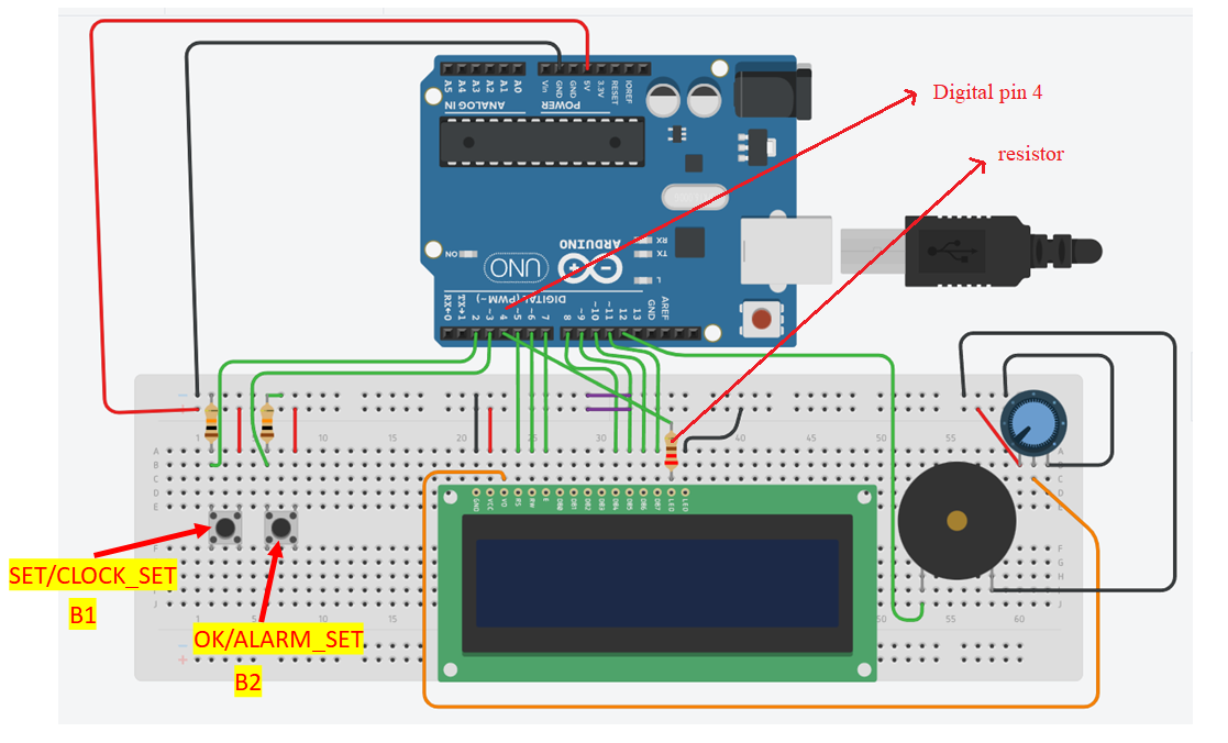 Real-Time Clock Alarm Without an RTC Chip - FSM Exercise