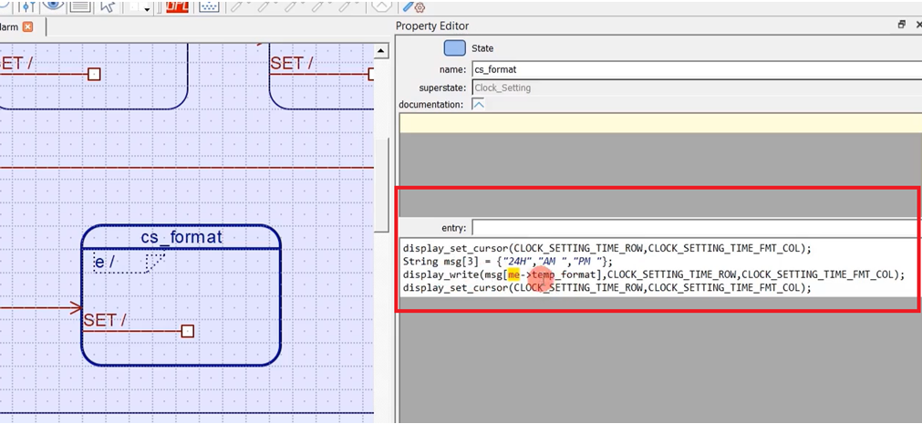Implementing Clock Setting Format and Error States: Part 3