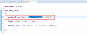 Read more about the article Microcontroller Embedded C Programming Lecture 47| Typecasting in ‘C’ contd