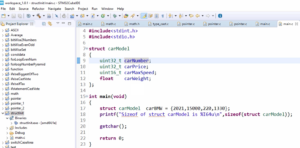 Read more about the article Microcontroller Embedded C Programming Lecture 146| Sizeof of a structure