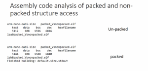 Read more about the article Microcontroller Embedded C Programming Lecture 150| Assembly code analysis of packed and non packed structure