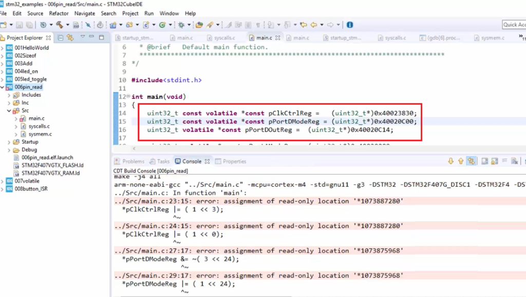 Usage of const and volatile together| Embedded C Programming