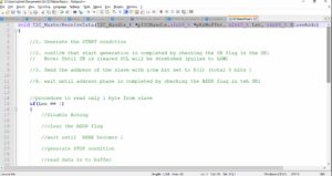 Read more about the article STM32 I2C Lecture 30 – Assignment: I2C master receive data API implementation.