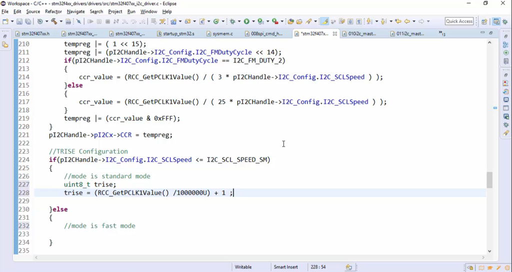 STM32 I2C Lecture 24: I2C rise time calculation