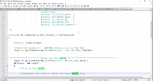 Read more about the article STM32 I2C Lecture 52: I2C error IRQ handler implementation