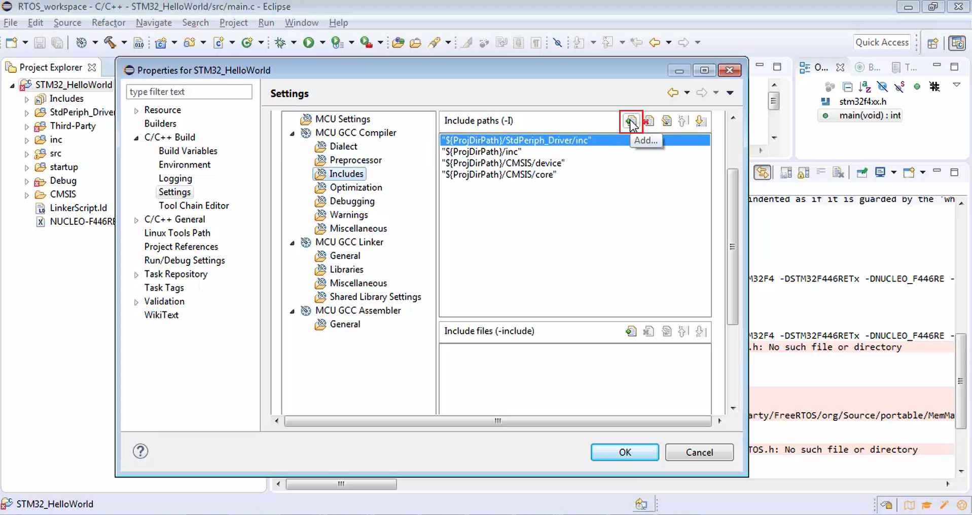 Creating FreeRTOS based project for STM32 MCUs Part-4