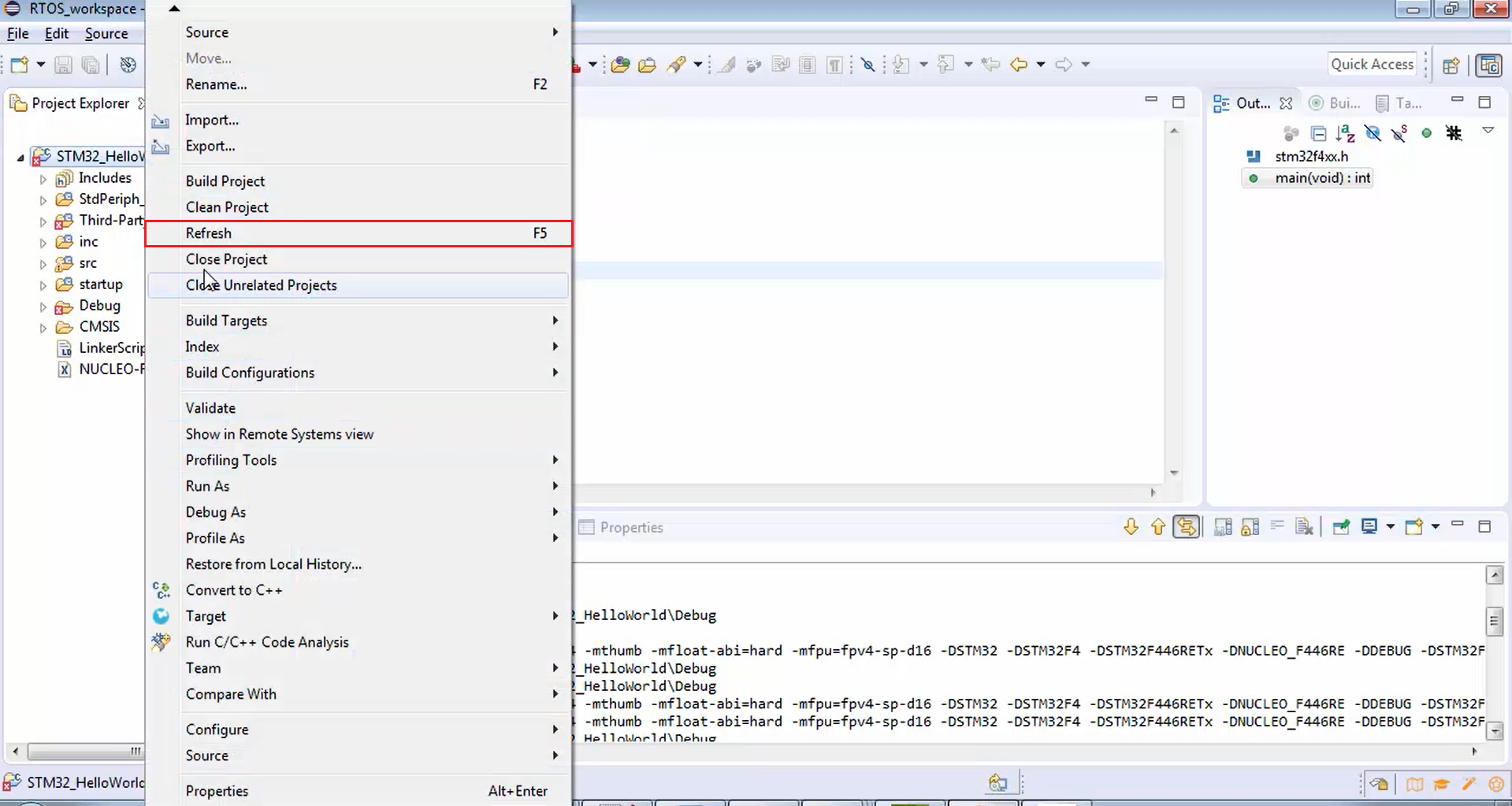 Creating FreeRTOS based project for STM32 MCUs Part-5