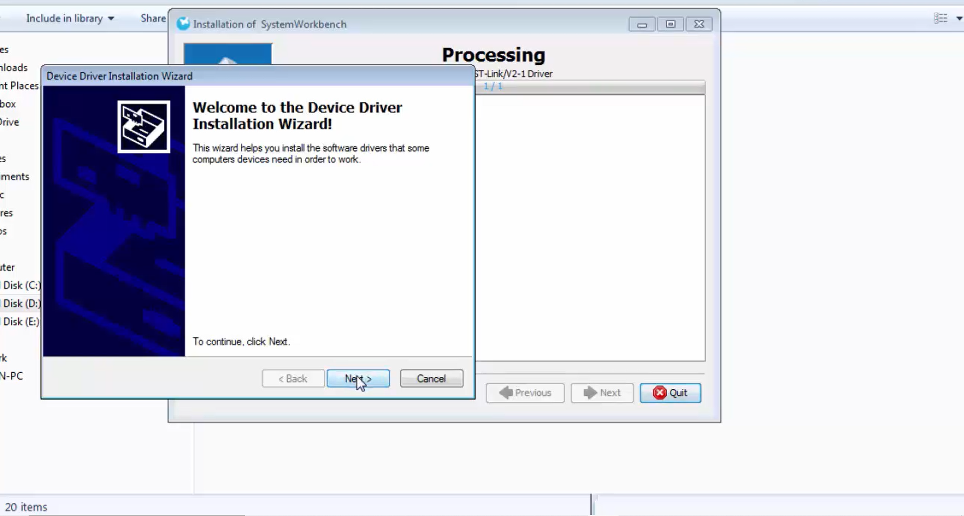Installing Open STM32 System Workbench