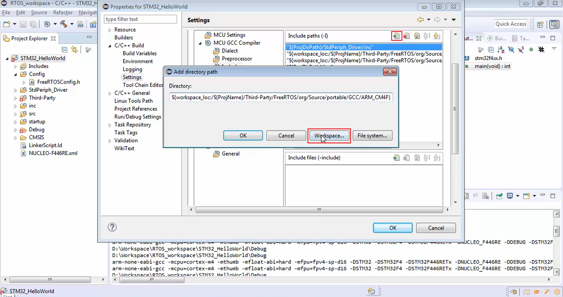 Creating FreeRTOS based project for STM32 MCUs Part-5