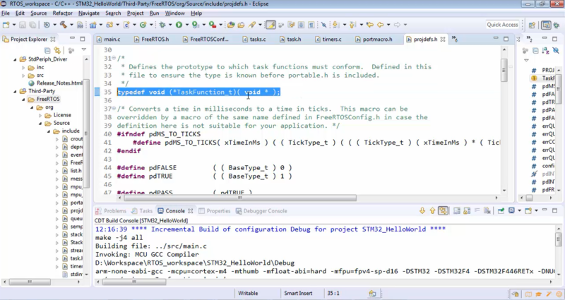 FreeRTOS Lecture 29 - Exercise: Creating FreeRTOS Tasks Part-2