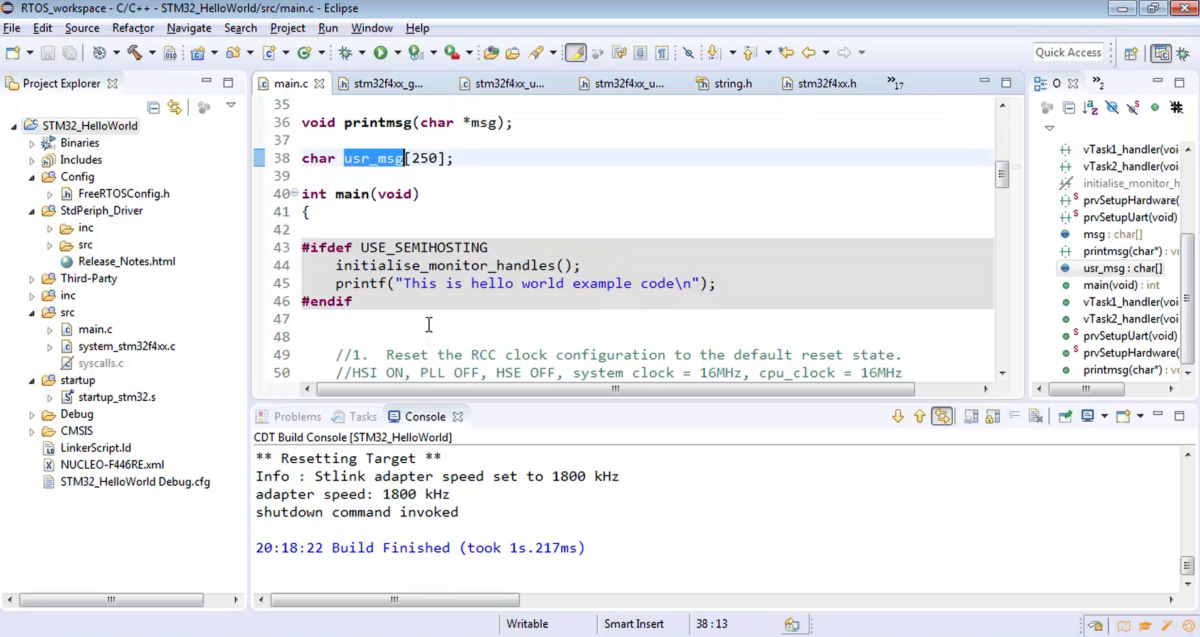 STM32 GPIO Lecture 4 : GPIO input mode with pull-up /pull-down state