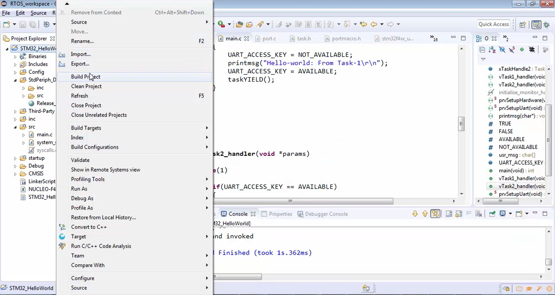 Usage of taskYIELD() in FreeRTOS and explanation