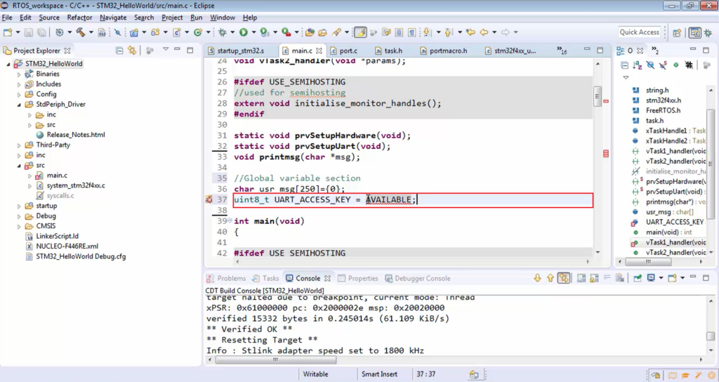 Usage of taskYIELD() and explanation| FreeRTOS