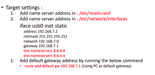 How to enable internet over USB? Linux Device Drive Programming