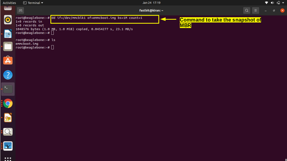 Making SD boot default on BBB by erasing eMMC MBR