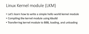 Read more about the article Linux Device Driver Programming 15- Linux kernel module Introduction