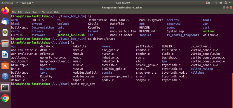 Building In tree module Linux Device Driver Programming