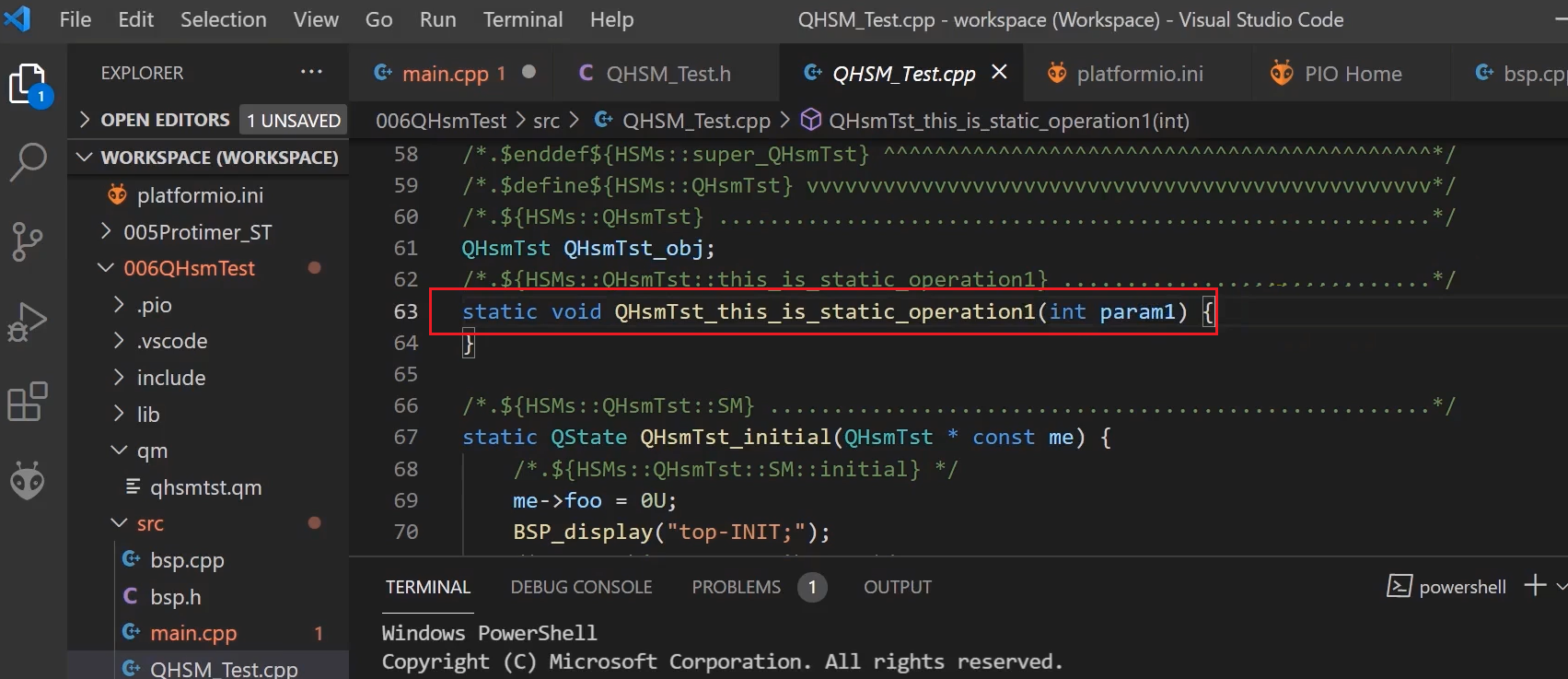 Figure 3. Static class operation