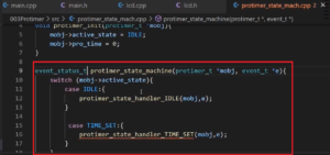 Read more about the article FSM Lecture 24: Exercise-003 Nested switch implementation of an FSM part 1