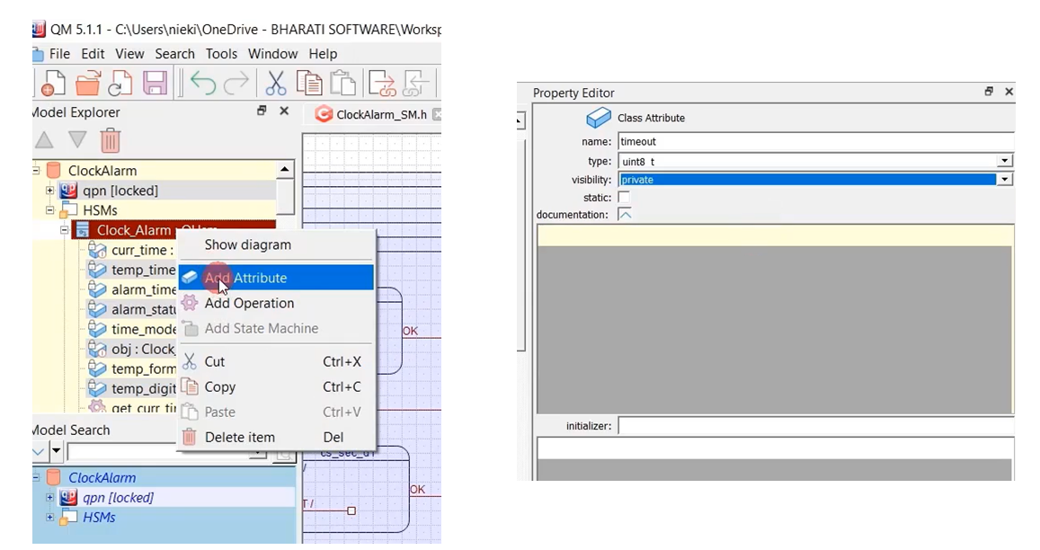 Figure 1. Adding timeout attribute