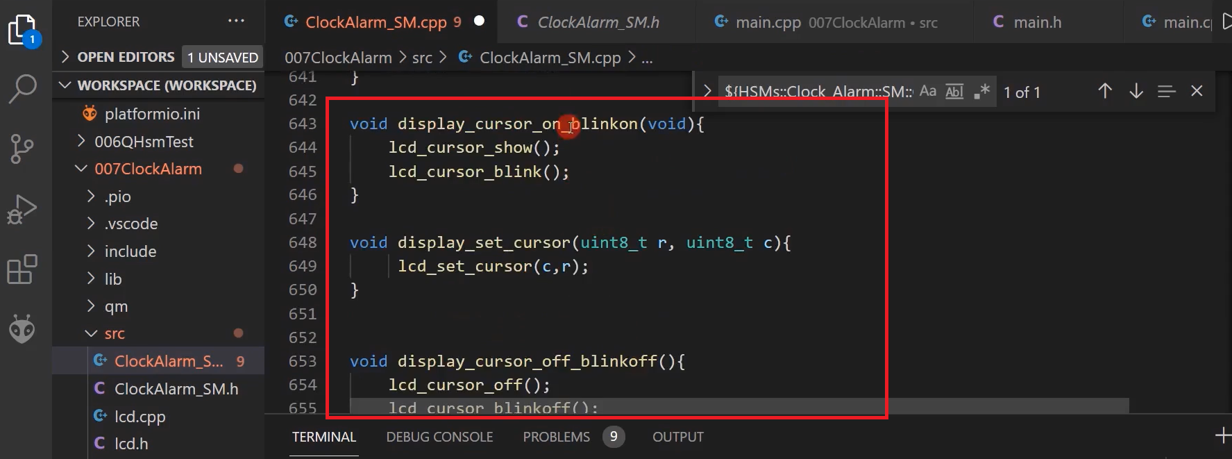 Implementing CLOCK_SETTING State Part 2: Managing Sub-states and User Interaction