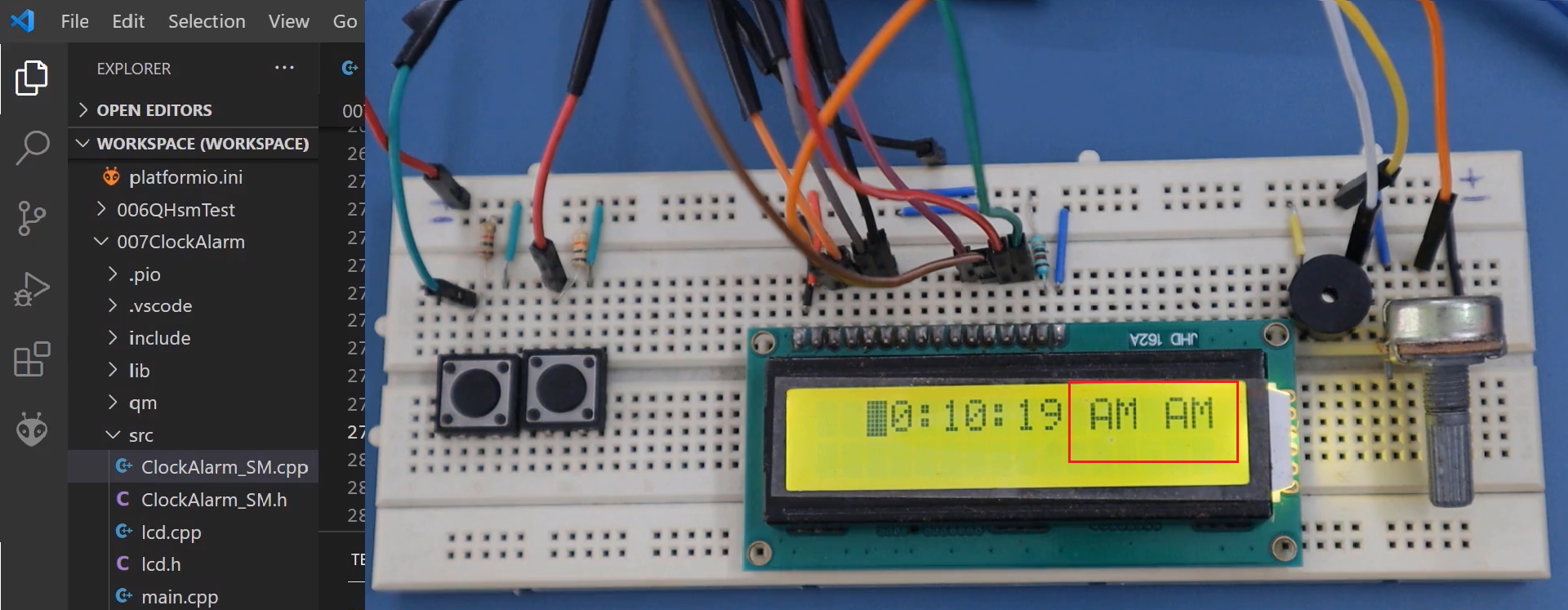 Implementing CLOCK_SETTING State Part 2: Managing Sub-states and User Interaction