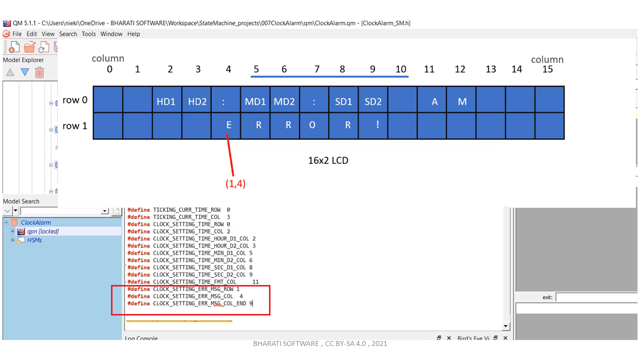 Implementing CLOCK_SETTING state part-3