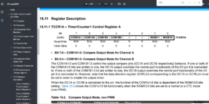 Read more about the article FSM Lecture 64- Atmega328p Timer registers and setup code