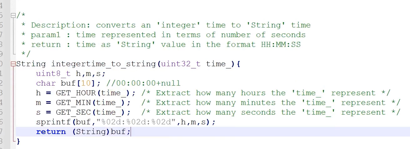 Figure 3. integertime_to_string helper function