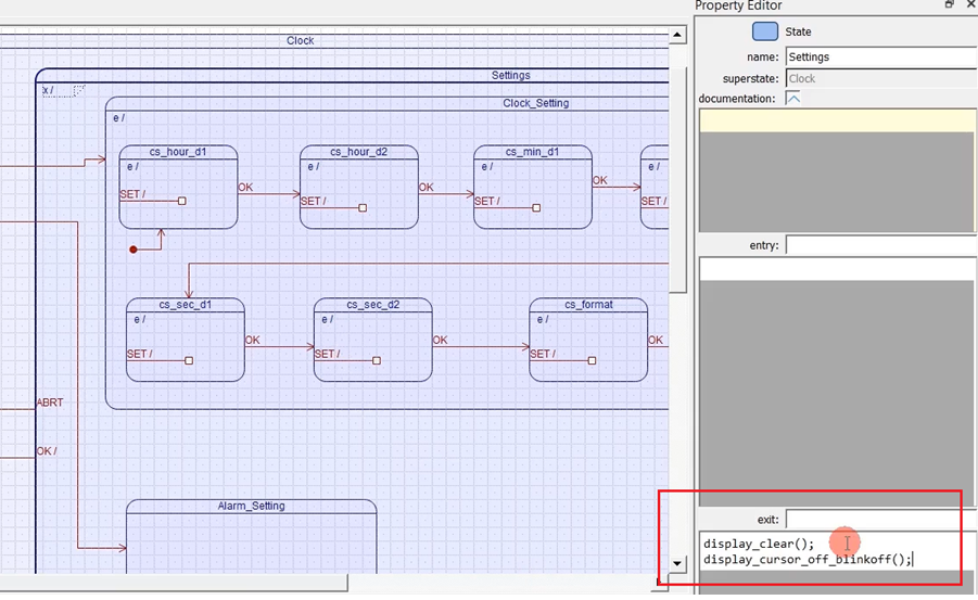 Real-Time Clock Update Logic in FSM: Handling Time Format and User Input 