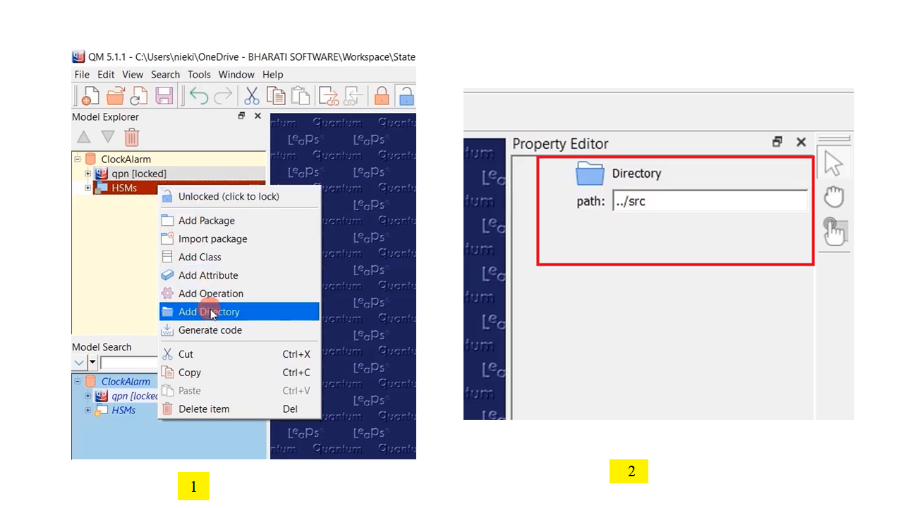 Figure 8. Adding a Directory