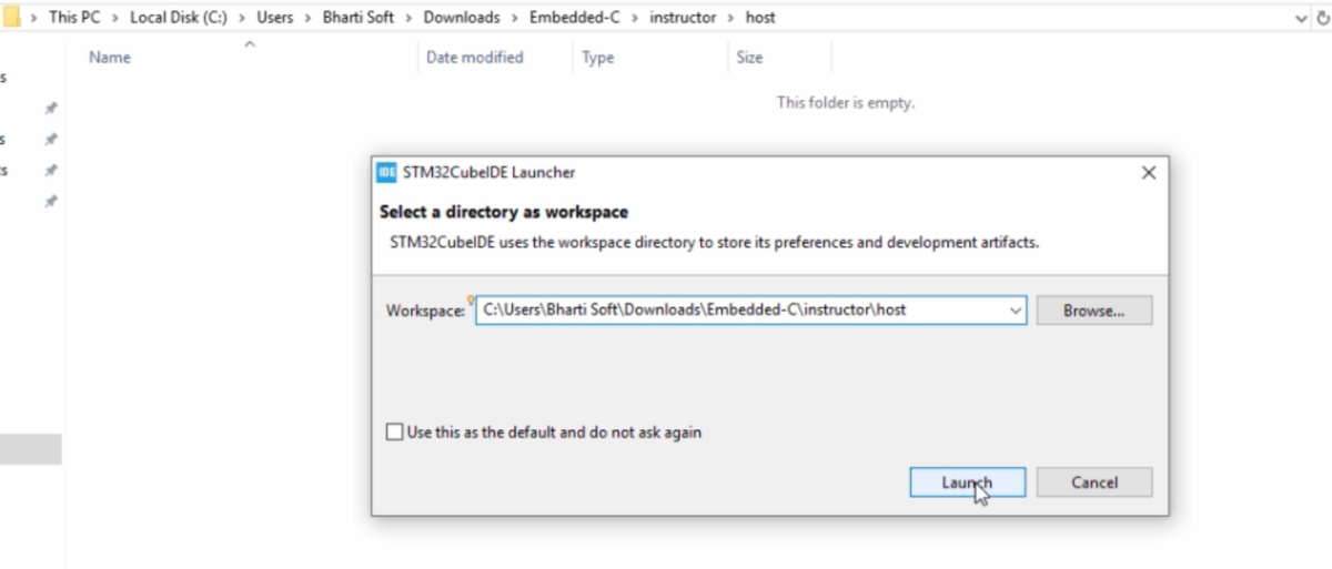 Importing projects into STM32CubeIDE workspace | FastBitLab