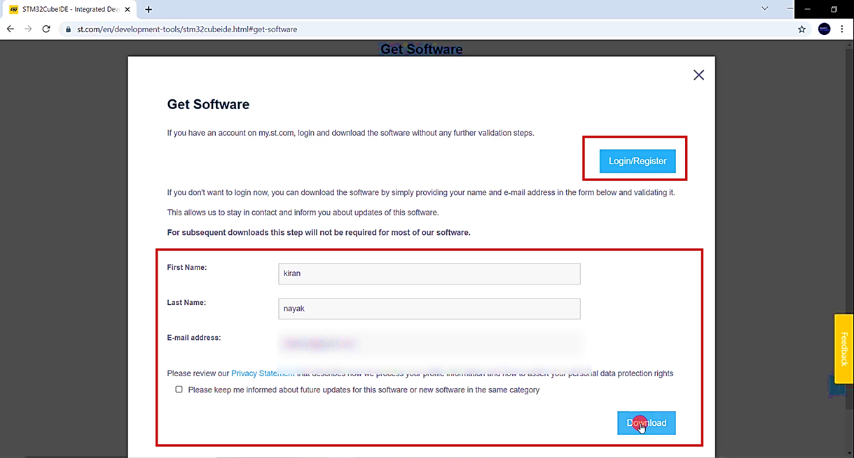 how to download STM32CubeIDE