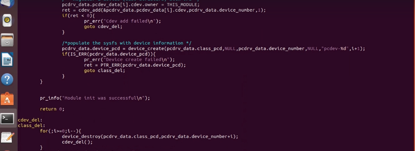 Figure 8. Device_destroy implementation in our code