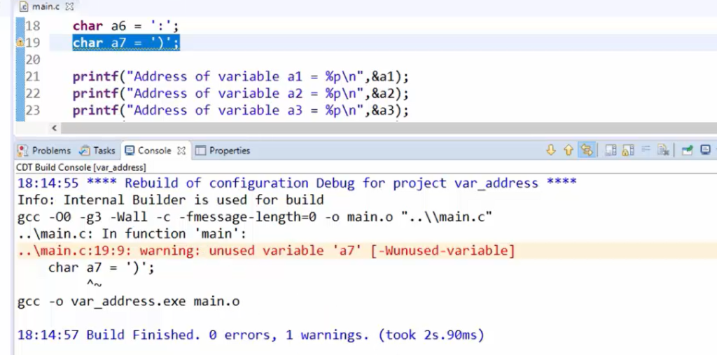 Figure 6. Test the program in Eclipse IDE