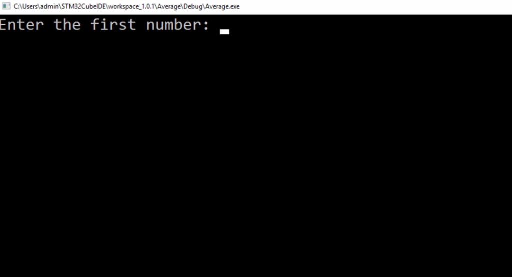 Figure 11.Windows command prompt