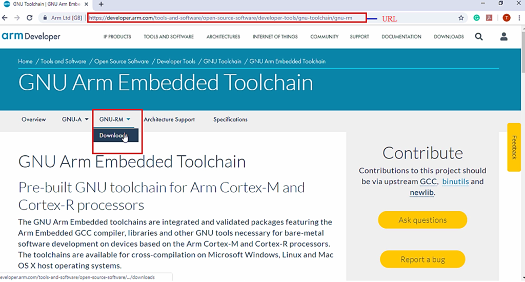 Figure 3. GNU Arm Embedded Toolchain