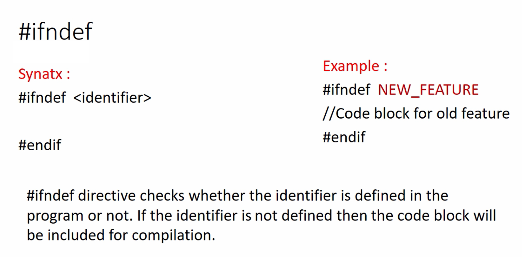 Figure 7. #ifndef