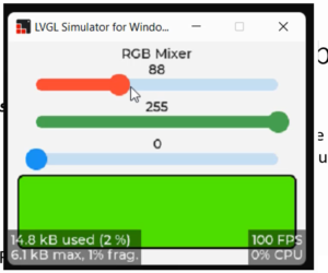 Figure 1. RGB Mixer demo